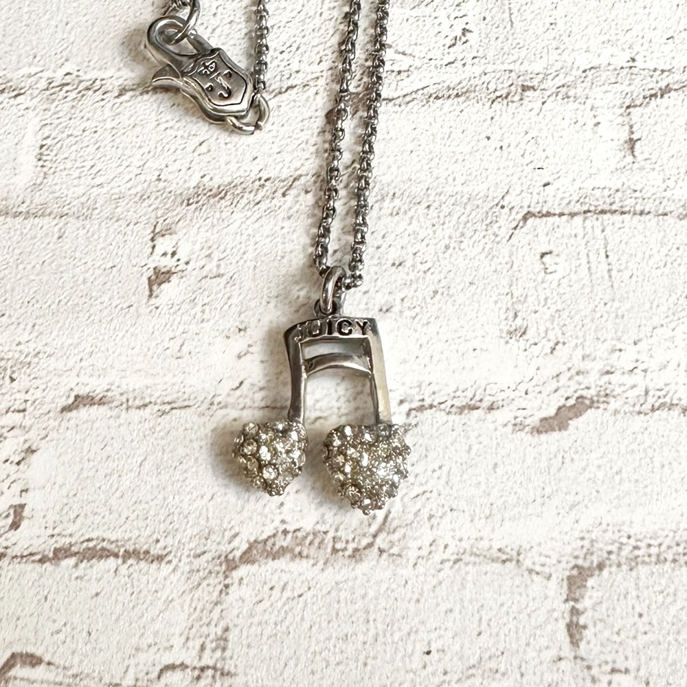 Juicy Couture Music Note Necklace